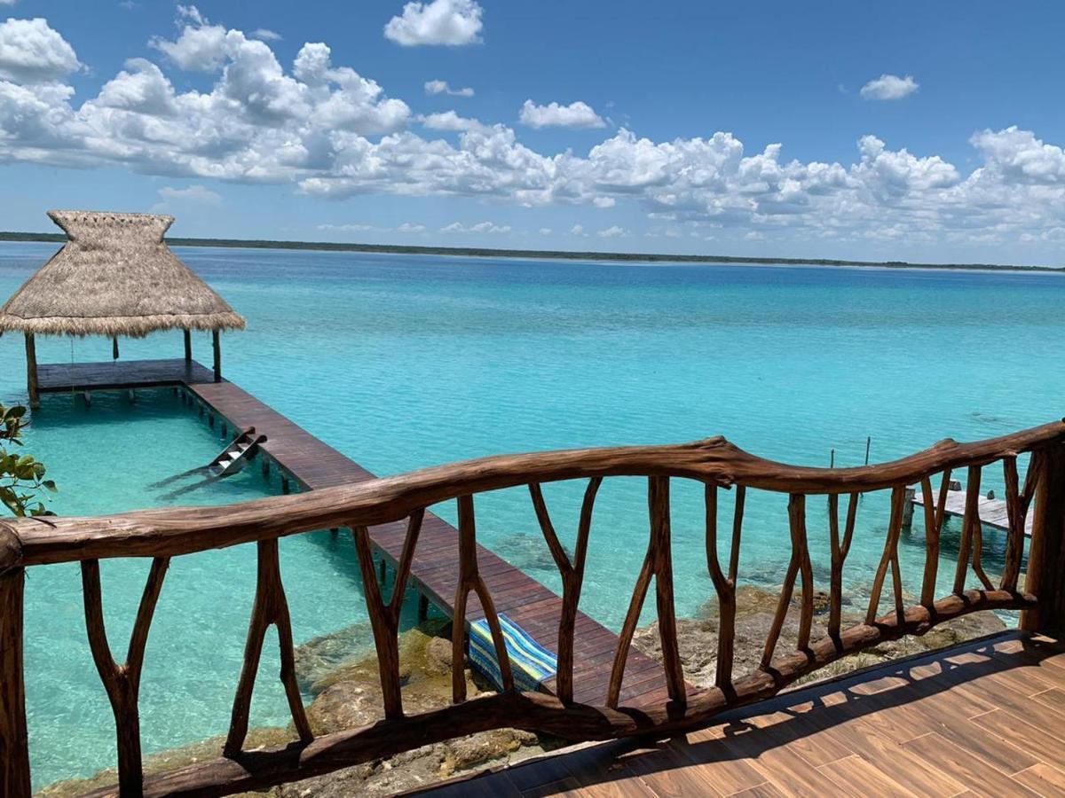 Xoot Kaana Villa Vista Laguna Bacalar Exterior foto